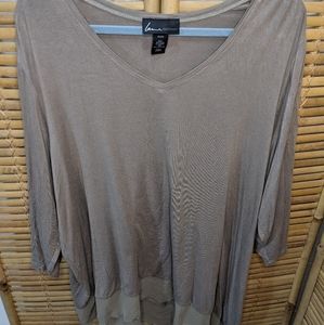 Lane Bryant size 22/24 3/4 Sleeve V-Neck